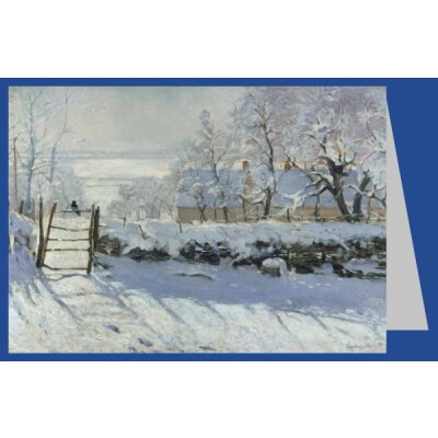 Claude Monet. Die Elster, 1868/69