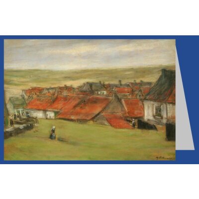 Max Liebermann. Holländisches Dorf, 1890
