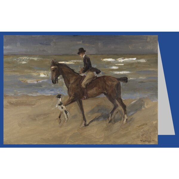 Max Liebermann. Reiter am Strand, 1911