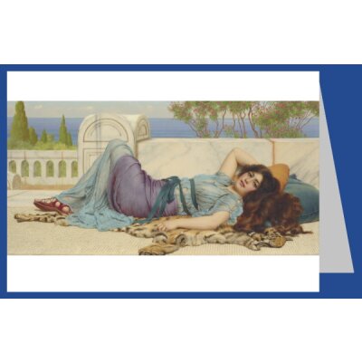 John William Godward. Unfug und Ruhe, 1909