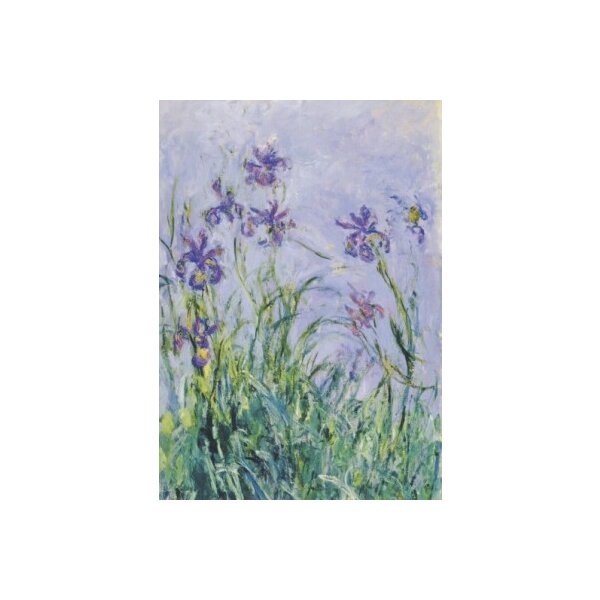 Claude Monet. Malvenfarbene Iris, 1914-17