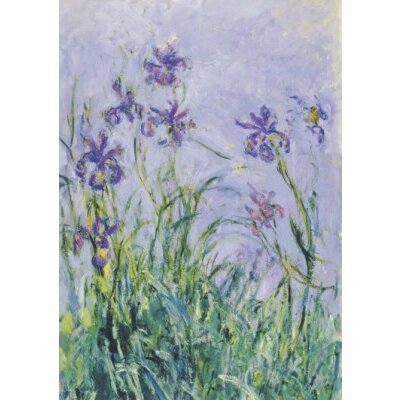 Claude Monet. Malvenfarbene Iris, 1914-17