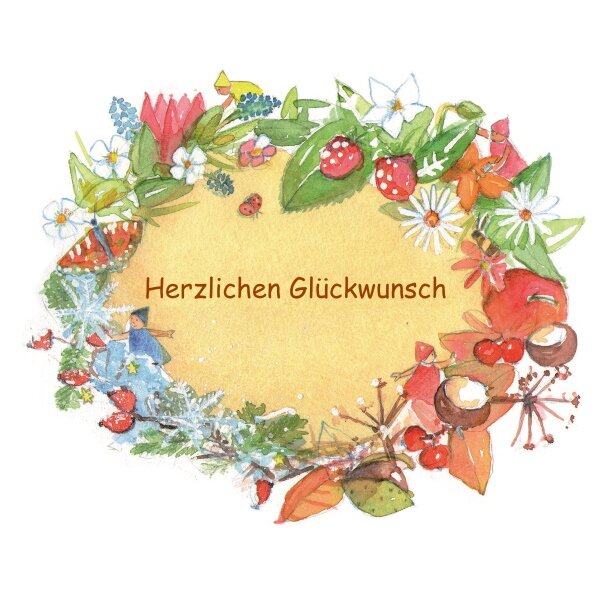 Stefanie Messing. Herzlichen Glückwunsch. DIN-A4 KD