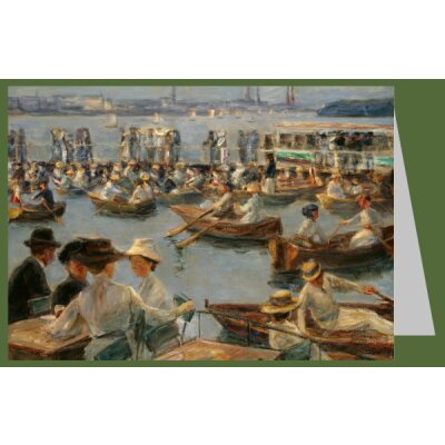 Max Liebermann. An der Alster in Hamburg, 1910
