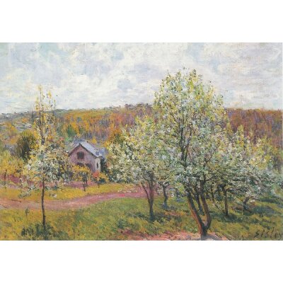 Alfred Sisley. Frühling i.d.Umgebung...