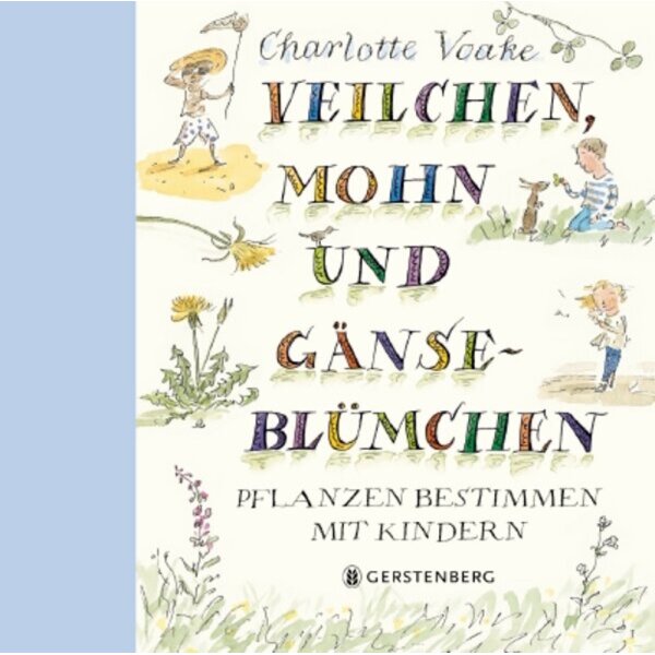 Veilchen, Mohn und Gänseblümchen.Pflanzen bestimmen mit Kd.