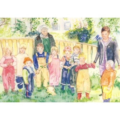 Anne C. Wenzel. Kindergärtnerin