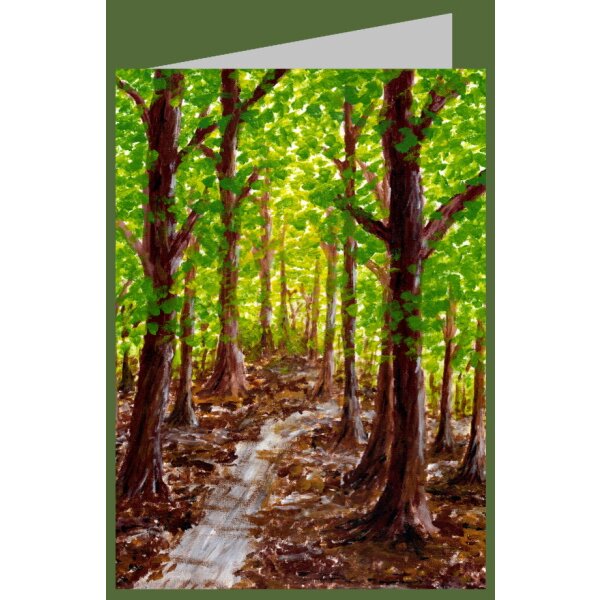 Franziska Seehausen. Ein Spaziergang im Wald mit Hilde, 2019