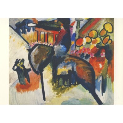 Wassily Kandinsky. Impression IV (Gendarme), 1911