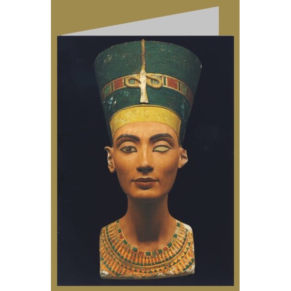 Aegyptisch. Büste der Königin Nofretete, um 1350 v. Chr.