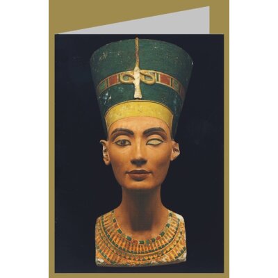Aegyptisch. Büste der Königin Nofretete, um 1350 v. Chr.