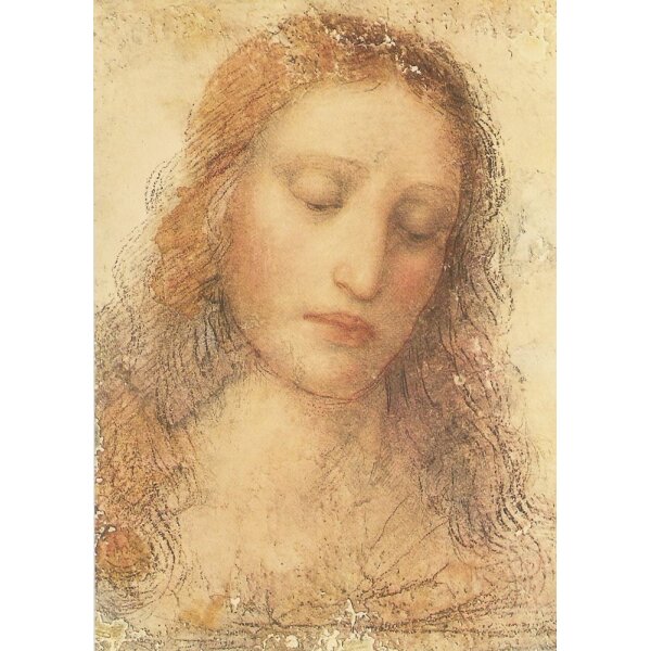 Leonardo da Vinci. Christus aus dem Abendmahl (IL Redentore)