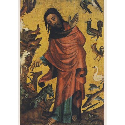 Meister Bertram. Die Erschaffung der Tiere