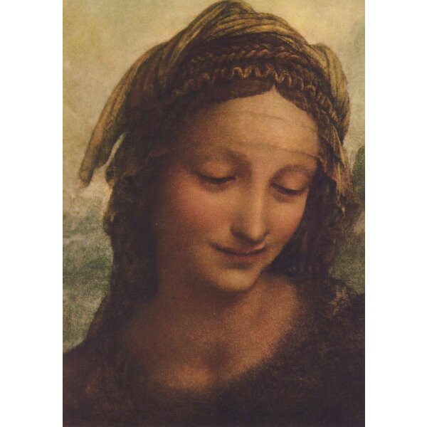Leonardo da Vinci. Heilige Anna Selbdritt, um 1508/10