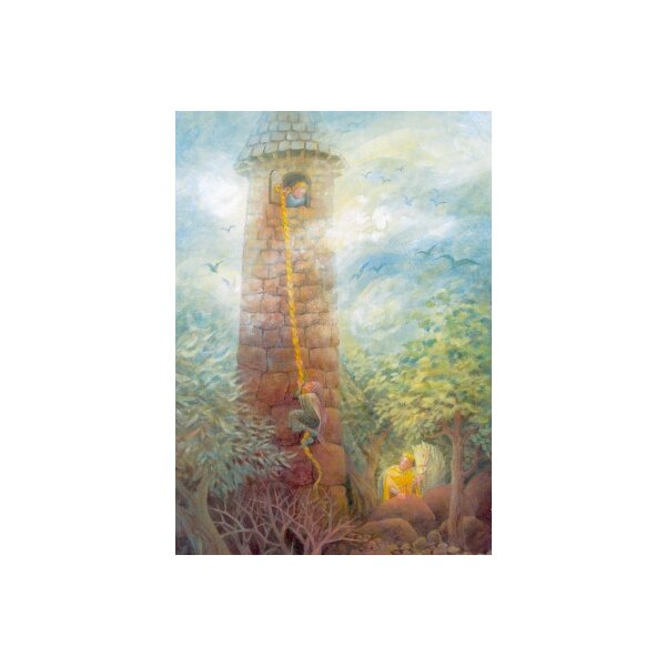 Gabriela de Carvalho. Rapunzel. Kunstdruck "E"