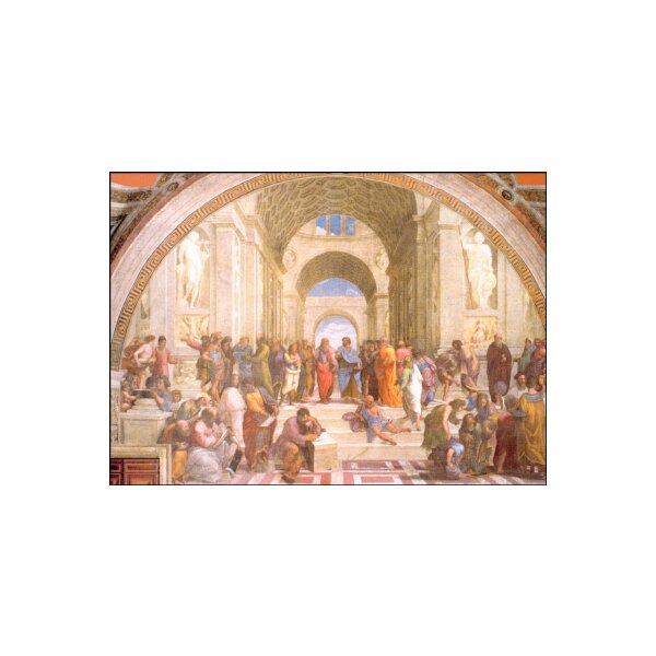 Raffael. Die Schule von Athen.