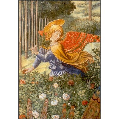 Benozzo Gozzoli. Engel, Kunstdruck "A"