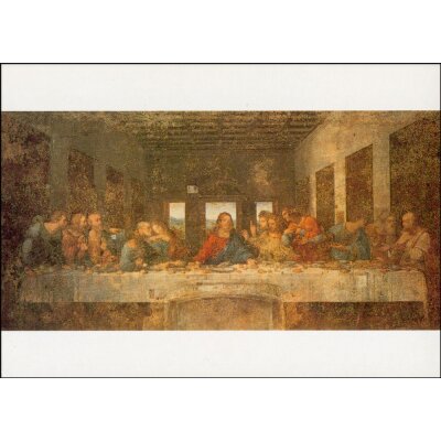 Leonardo da Vinci. Das Abendmahl, 48 x 34cm. KD