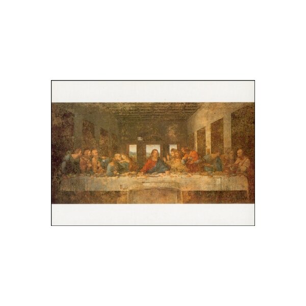 Leonardo da Vinci. Das Abendmahl, 1495/97. KD "N"