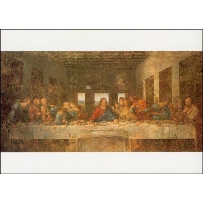 Leonardo da Vinci. Das Abendmahl, 1495/97. KD "N"