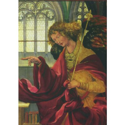Matthias Grünewald. Verkündungsengel, (Ausschnitt)