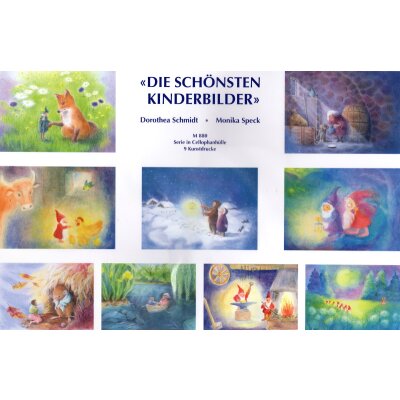 9 Kunstdrucke von Dorothea Schmidt und Monika Speck