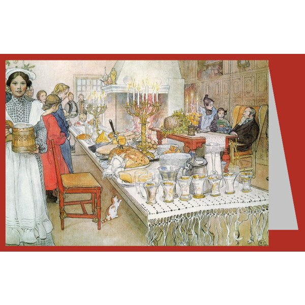 Carl Larsson. Weihnachtsabend