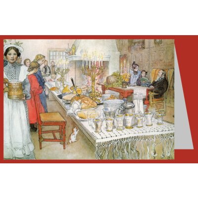 Carl Larsson. Weihnachtsabend