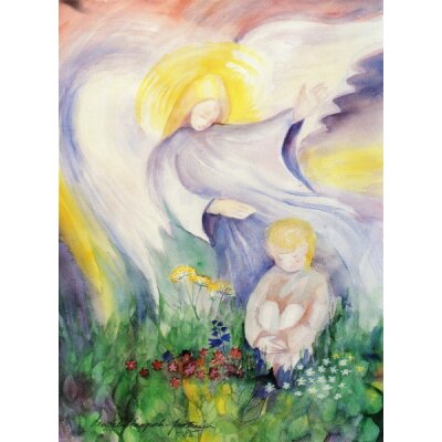 Maikki Haapala-Jeatinen. Schutzengel. Kunstdruckdruck