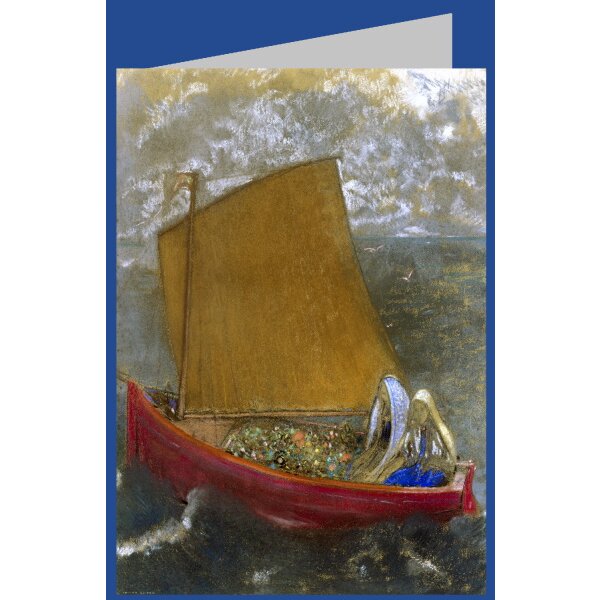 Odilon Redon. Das gelbe Segel, um 1905