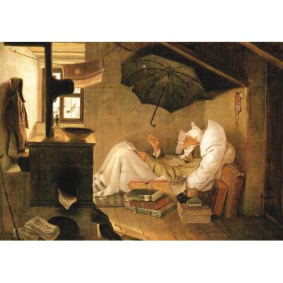 Carl Spitzweg. Der arme Poet