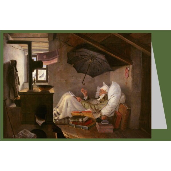 Spitzweg, C. Der arme Poet, 1898