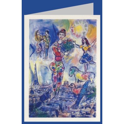 Marc Chagall. Über den Dächern von Paris, 1970