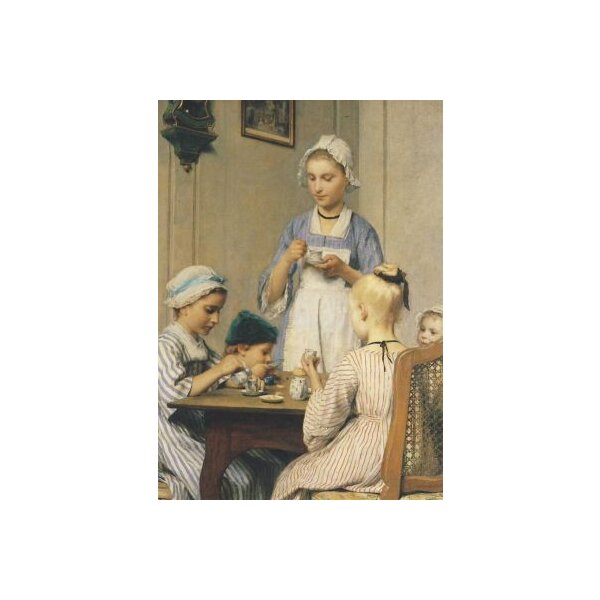 Albert Anker. Kinderfrühstück, 1879. KK