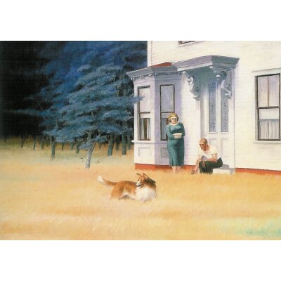 Edward Hopper. Cape Cod Evening, 1939