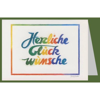 Decker, Marion. Herzliche Glückwünsche