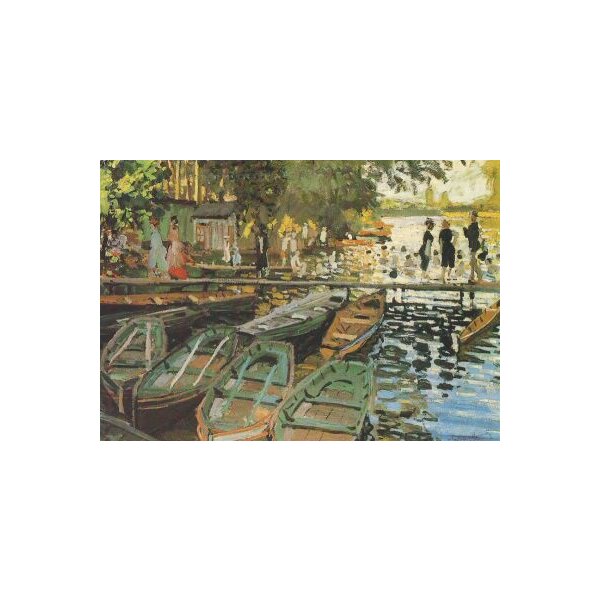 Claude Monet. Badende in "La Grenouillére.