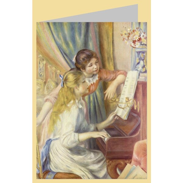 Auguste Renoir. Junge Mädchen am Klavier, 1892