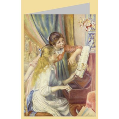Auguste Renoir. Junge Mädchen am Klavier, 1892