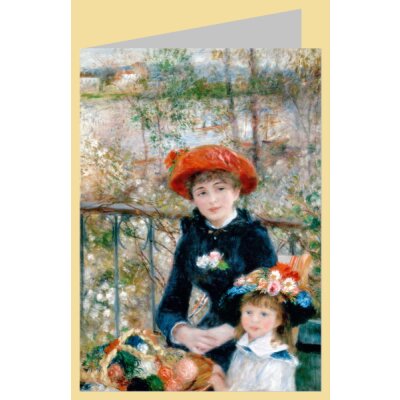 Piere-Auguste Renoir. Zwei Schwestern (Auf d. Terasse). 1881