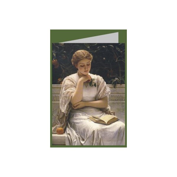 Charles Edward Perugini. Lesendes Mädchen, 1878