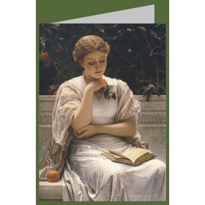 Charles Edward Perugini. Lesendes Mädchen, 1878