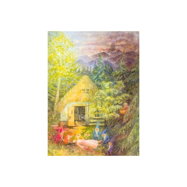 Gabriela de Carvalho. Schneewittchen u. d. 7 Zwerge. KD "E"