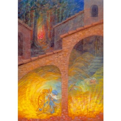 Gabriela de Carvalho. Rumpelstilzchen. Kunstdruck...