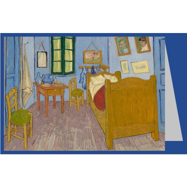 Vincent van Gogh. Vincents Schlafzimmer in Arles, 1889