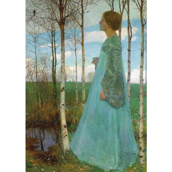 Heinrich Vogeler. Frühling, Worpswede