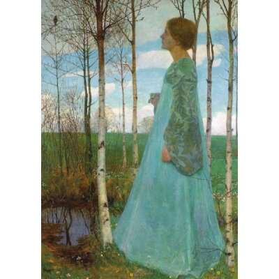 Heinrich Vogeler. Frühling, Worpswede