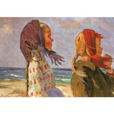 Elisabeth Büchsel. Im Winter/Hiddensee, 1905