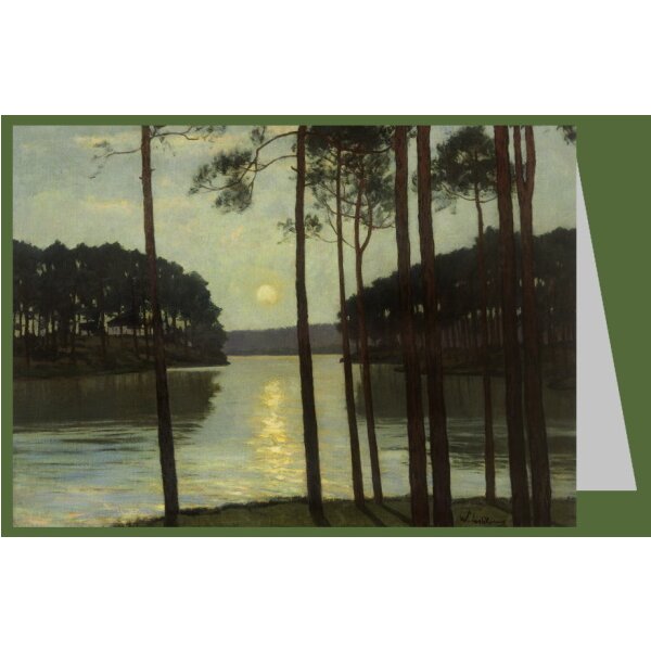 Walter Leistikow. Abendstimmung am Schlachtensee, 1895