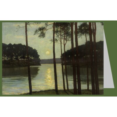Walter Leistikow. Abendstimmung am Schlachtensee, 1895